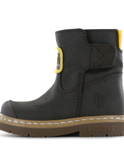Shoesme donkerbruin laarsje Jongens | Microfiber nubuck | Maat 21