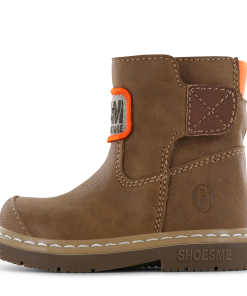 Shoesme cognac laarsje Jongens | Microfiber nubuck | Maat 22