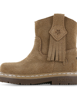 Shoesme cognac laarsje met franjes Meisjes | Su&egrave;de | Maat 21
