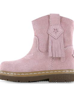 Shoesme roze laarsje met franjes Meisjes | Su&egrave;de | Maat 21