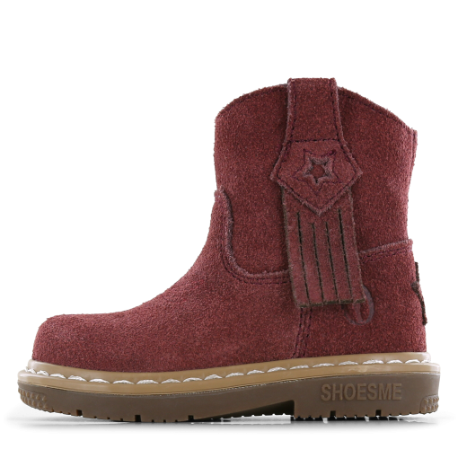 Shoesme bordeaux laarsje met franjes Meisjes | Su&egrave;de | Maat 20