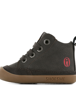 Shoesme donkerbruine bootie Jongens | Leer/Microleer | Maat 18