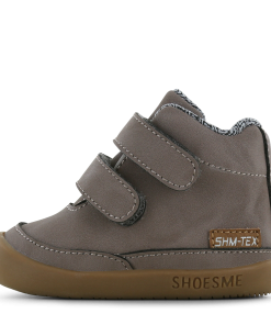 Shoesme Water-Proof grijze bootie Jongens | Microfiber leer | Maat 21