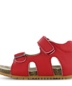 Shoesme rood sandaaltje Uni | Microfiber leer | Maat 22