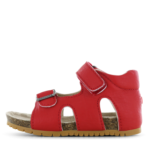 Shoesme rood sandaaltje Uni | Microfiber leer | Maat 24