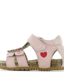 Shoesme roze sandaaltje met details Meisjes | Microleer | Maat 20