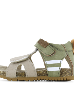 Shoesme taupe-groen sandaaltje Jongens | Microleer | Maat 21
