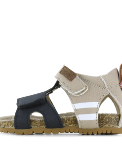 Shoesme taupe-blauw sandaaltje Jongens | Microleer | Maat 20
