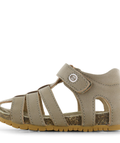 Shoesme taupe sandaal Uni | Microfiber leer | Maat 21