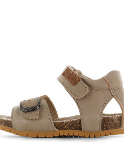 Shoesme taupe sandaal Jongens | Microfiber leer | Maat 20