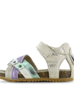 Shoesme metallic gouden sandaal Meisjes | Metallic/Microfiber leer | Maat 20