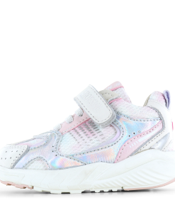 Shoesme zilver sneakertje Meisjes | Mesh/Microfiber leer/Su&egrave;de | Maat 23