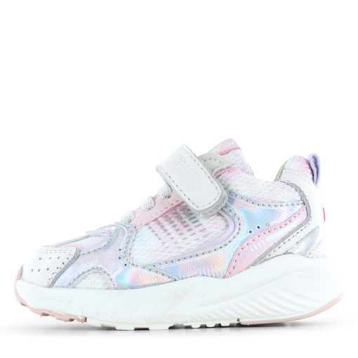 Shoesme zilver sneakertje Meisjes | Mesh/Microfiber leer/Su&egrave;de | Maat 22