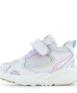 Shoesme wit sneakertje Meisjes | Mesh/Microfiber leer | Maat 21