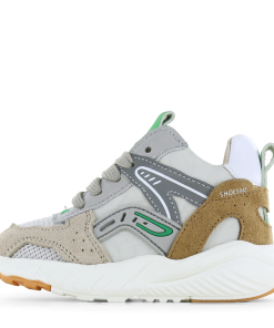Shoesme grijs sneakertje Jongens | Microfiber leer/Su&egrave;de | Maat 22