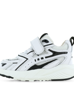 Shoesme zwart-wit sneakertje Uni | Mesh/Microfiber leer | Maat 23