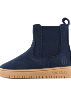 Shoesme donkerblauw chelsea bootje Jongens | Leer | Maat 19