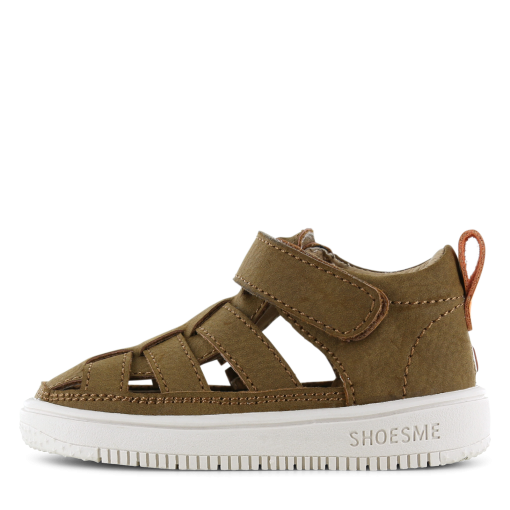 Shoesme cognac sandaaltje Jongens | Microleer | Maat 19