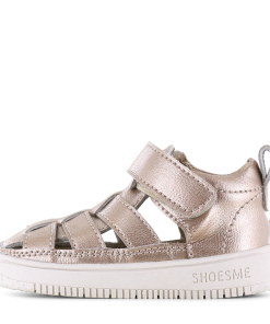 Shoesme ros&eacute;gouden sandaaltje Meisjes | Metallic/Microleer | Maat 18