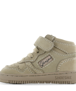 Shoesme taupe basket sneakertje Uni | Nubuck | Maat 18