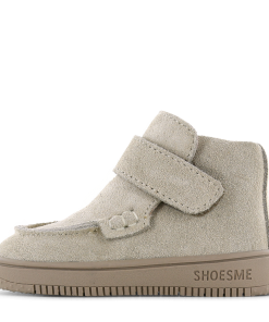 Shoesme taupe sneakertje Uni | Su&egrave;de | Maat 18