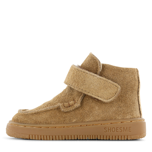 Shoesme cognac sneakertje Jongens | Su&egrave;de | Maat 19