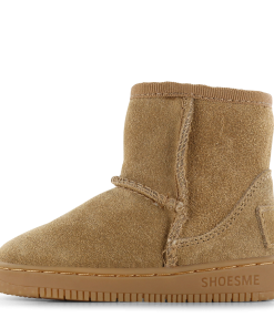 Shoesme cognac bootie met fluffy voering Uni | Lammy | Maat 21