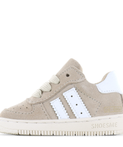 Shoesme taupe su&egrave;de sneakertje Uni | Su&egrave;de | Maat 18