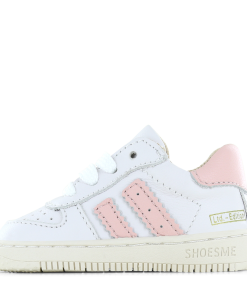 Shoesme wit-roze sneakertje Meisjes | Leer | Maat 21