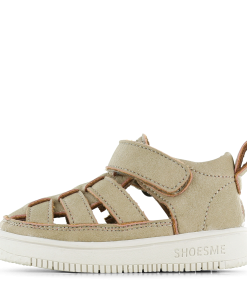 Shoesme beige sandaaltje Uni | Microfiber leer | Maat 21