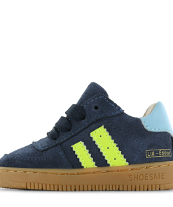 Shoesme blauw su&egrave;de sneakertje Jongens | Microfiber leer/Su&egrave;de | Maat 20