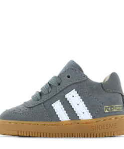 Shoesme grijze su&egrave;de sneakertje Jongens | Microfiber leer/Su&egrave;de | Maat 18