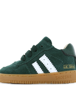 Shoesme donkergroen su&egrave;de sneakertje Uni | Microfiber leer/Su&egrave;de | Maat 21