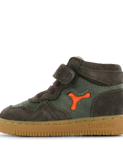 Shoesme donkerbruin sneakertje Jongens | Microfiber nubuck/Su&egrave;de | Maat 19