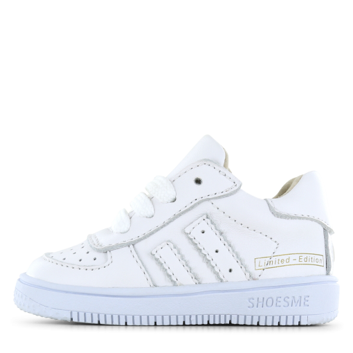 Shoesme wit sneakertje Uni | Leer | Maat 20