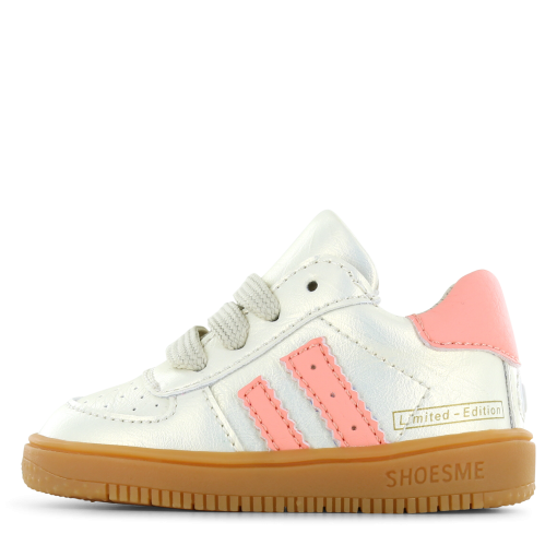 Shoesme goud sneakertje Meisjes | Metallic/Microfiber leer | Maat 19