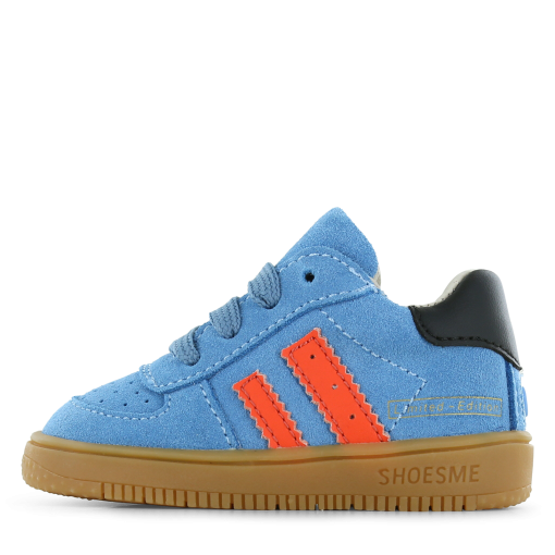 Shoesme blauw sneakertje Jongens | Microfiber leer/Su&egrave;de | Maat 20
