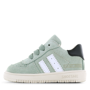 Shoesme lichtgroen sneakertje Jongens | Microfiber leer/Su&egrave;de | Maat 19