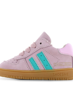 Shoesme roze sneakertje Meisjes | Microfiber leer/Su&egrave;de | Maat 21