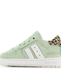 Shoesme groen sneakertje Meisjes | Microfiber leer/Su&egrave;de | Maat 21