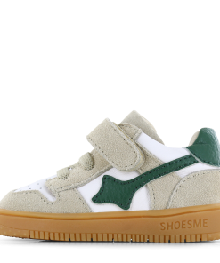 Shoesme beige sneakertje Jongens | Leer/Su&egrave;de | Maat 21