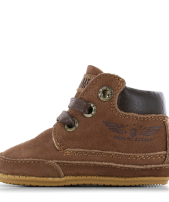 Shoesme donkerbruin BABY-PROOF&reg; schoentje Jongens | Nubuck | Maat 18