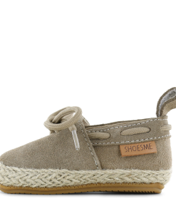 Shoesme taupe BABY-PROOF&reg; espadrilles Uni | Leer | Maat 18