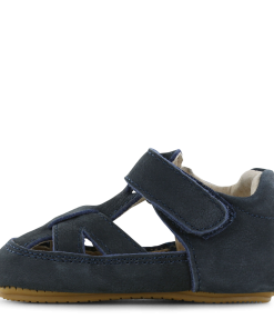 Shoesme donkerblauw BABY-PROOF&reg; open schoentje Jongens | Microleer | Maat 18