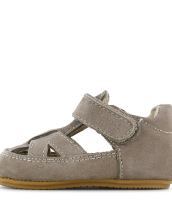 Shoesme taupe BABY-PROOF&reg; open schoentje Uni | Microleer | Maat 18