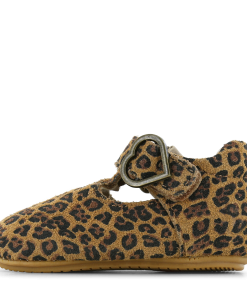 Shoesme BABY-PROOF&reg; T-band schoentje met panterprint Meisjes | Su&egrave;de | Maat 21