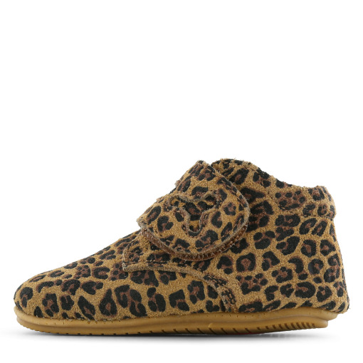 Shoesme BABY-PROOF&reg; schoentje met panterprint Meisjes | Su&egrave;de | Maat 19