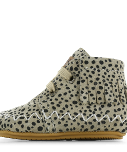 Shoesme beige BABY-PROOF&reg; schoentje met franjes Meisjes | Su&egrave;de | Maat 20