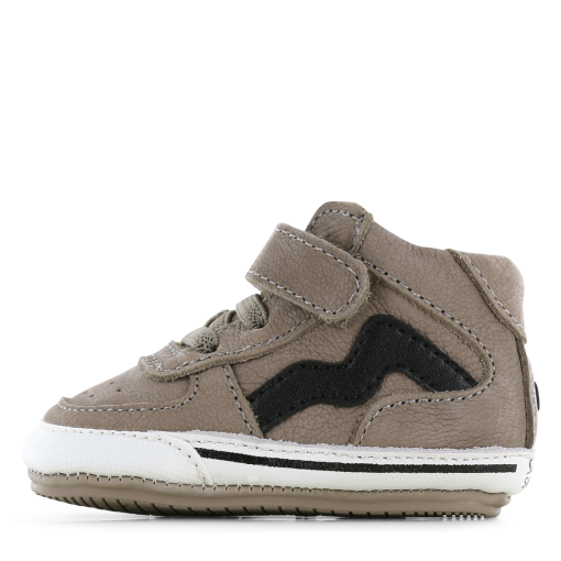 Shoesme taupe BABY-PROOF&reg; schoentje Jongens | Nubuck | Maat 18