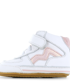 Shoesme wit-roze BABY-PROOF&reg; schoentje Meisjes | Leer | Maat 21